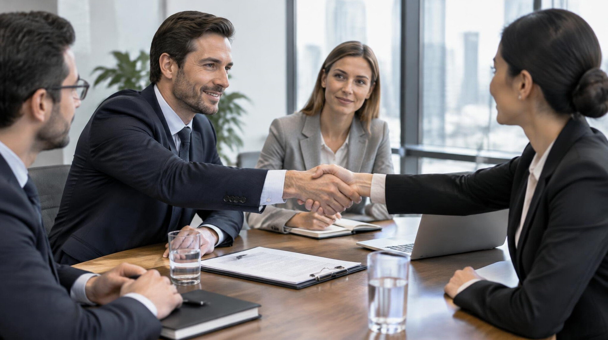 business negotiation meeting