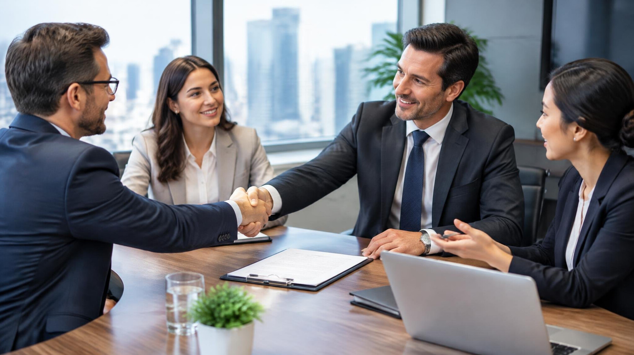 business negotiation meeting
