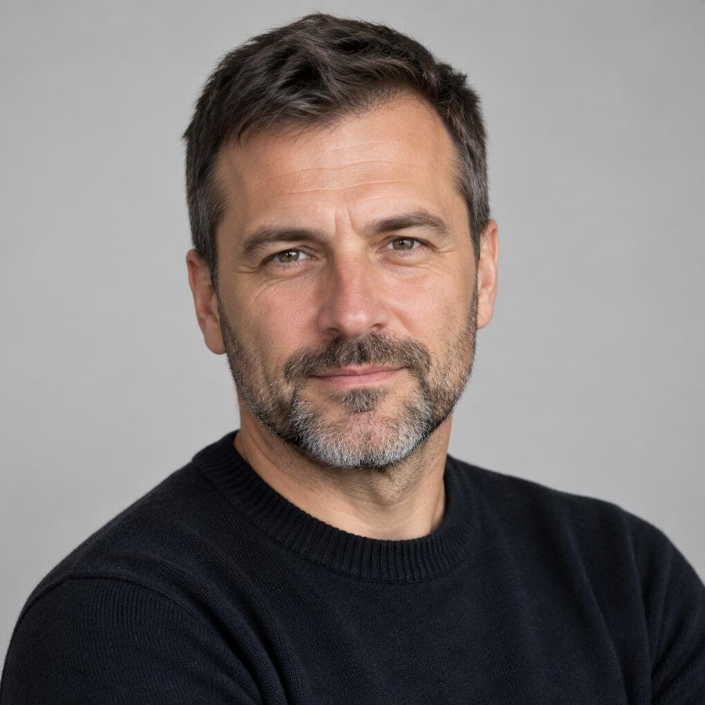 Portrait of a bearded man